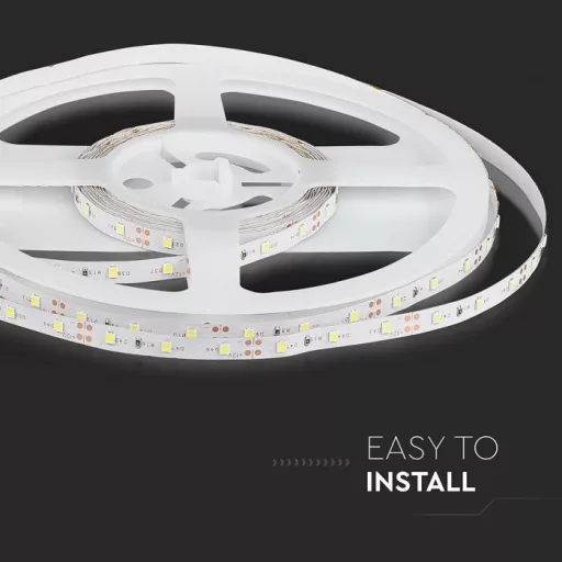 V-TAC LED szalag SMD3528 60LED/M 3.2W/M 12V IP20 sárga - 212009