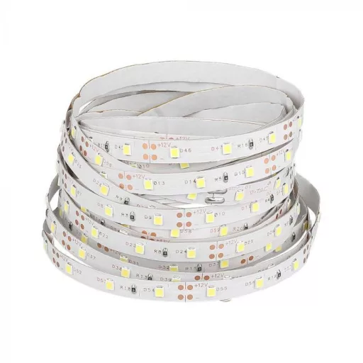V-TAC LED szalag SMD3528 60LED/M 3.2W/M 12V IP20 sárga - 212009