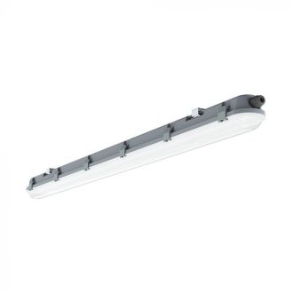   V-TAC 48W Vízálló LED armatúra tejfehér burával 150 cm 120° 120lm/W 4000K (Samsung Chip) IP65 - 2120203
