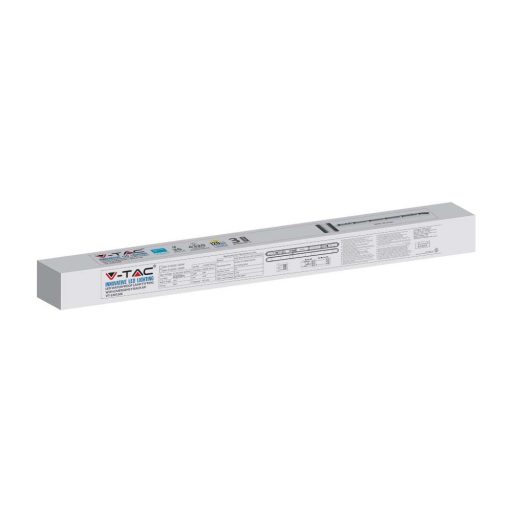V-TAC 36W Vízálló LED armatúra tejfehér burával 120 cm 120° 120lm/W 6400K (Samsung Chip) IP65 - 2120222