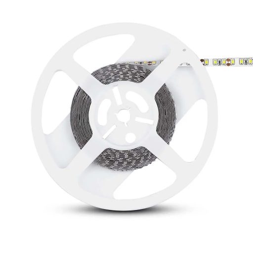 V-TAC LED szalag SMD3528 120LED/M 8W/M 12V IP20 3000K - 212025