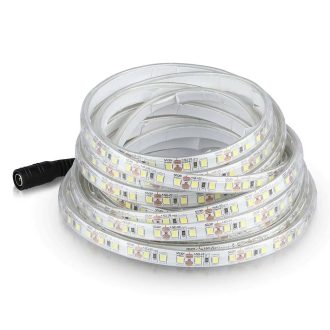   V-TAC LED szalag SMD3528 120LED/M 8W/M 12V IP65 3000K - 212038