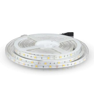   V-TAC LED szalag SMD5050 30LED/M 3.5W/M 12V IP65 RGB - 212118