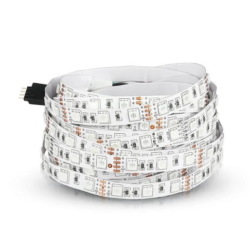 V-TAC LED szalag SMD5050 60LED/M 7W/M 12V IP20 RGB - 212120
