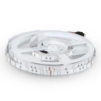 V-TAC LED szalag SMD5050 30LED/M 4W/M 12V IP20 RGB - 212124