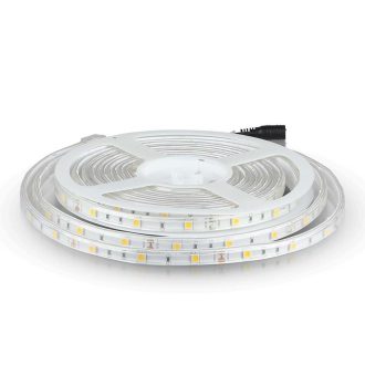   V-TAC LED szalag SMD5050 30LED/M 6W/M 12V IP65 3000K - 212145