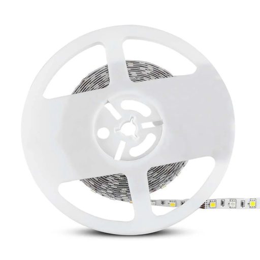 V-TAC LED szalag SMD5050 60LED/M 8W/M 12V IP20 RGB + 6400K - 212159