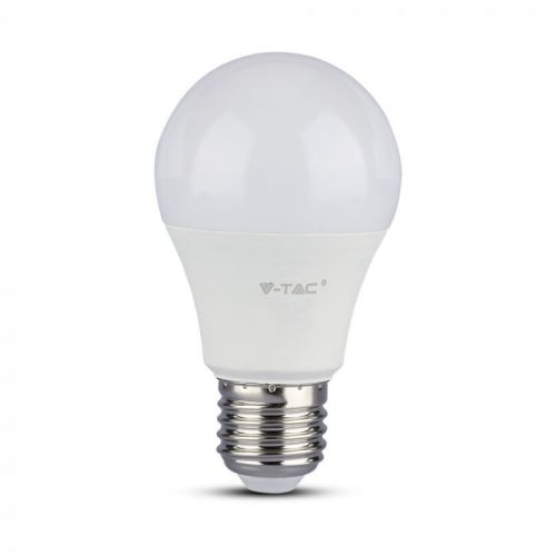 V-TAC LED lámpa E27 A58 9W 200° 3000K gömb (Samsung Chip) - 21228