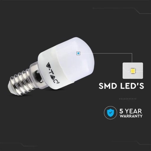 V-TAC LED törpe izzó E14 ST26 2W 150° 4000K (Samsung Chip) - 21235