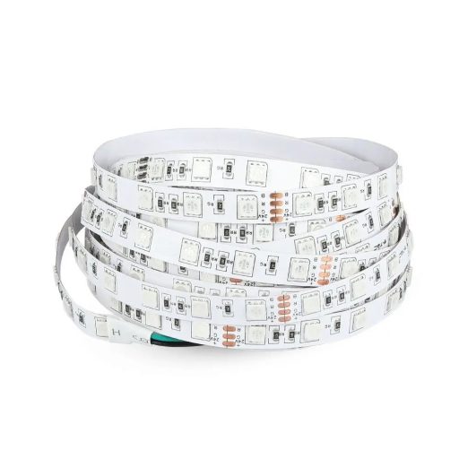 V-TAC LED szalag SMD5050 60LED/M 10W/M 24V IP20 4000K - 212459