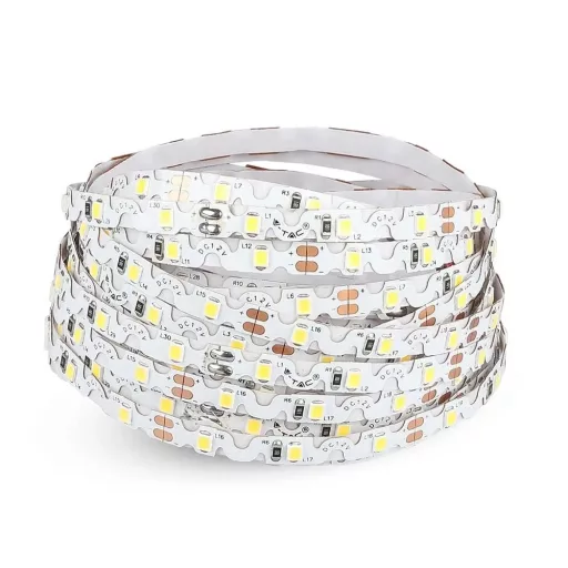 V-TAC LED szalag, hajlítható SMD2835 60LED/M 5W/M 12V IP20 3000K - 212559