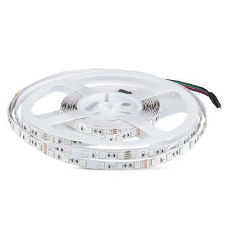 V-TAC LED szalag SMD5050 60LED/M 10W/M 24V IP20 RGB - 212591