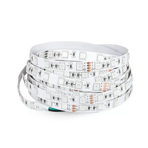 V-TAC LED szalag SMD5050 60LED/M 7W/M 24V IP20 RGB - 212592
