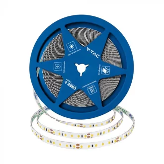   V-TAC LED szalag 8mm széles SMD2835 120LED/M 10W/M 24V IP20 3000K (CREE Chip) - 2126226