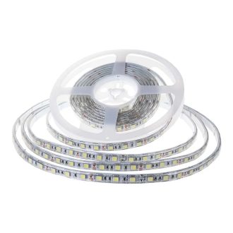   V-TAC LED szalag SMD2835 120LED/M 7.5W/M 24V IP65 3000K - 212625