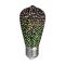 V-TAC 3D hatású LED izzó filament COG  E27 ST64 3W 3000K - 212705