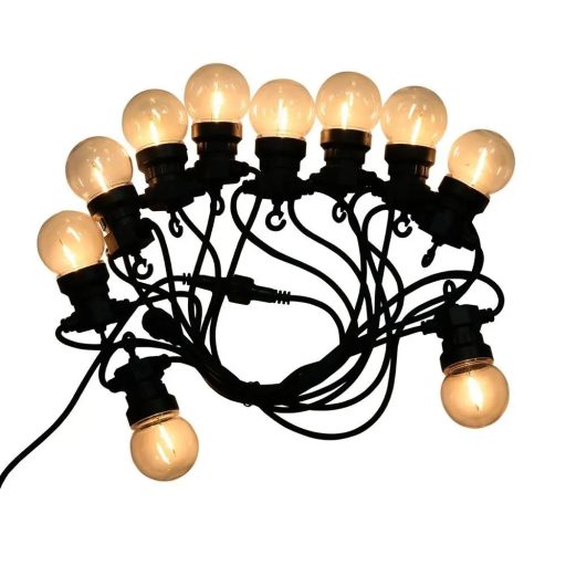V-TAC 10 x 0.4W LED Fényfüzér 5m 10 izzó 3000K - 212728