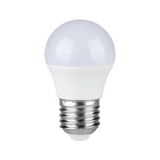   V-TAC LED izzó  csomag (6 db) E27 G45 4.5W 180° 2700K kisgömb - 212730