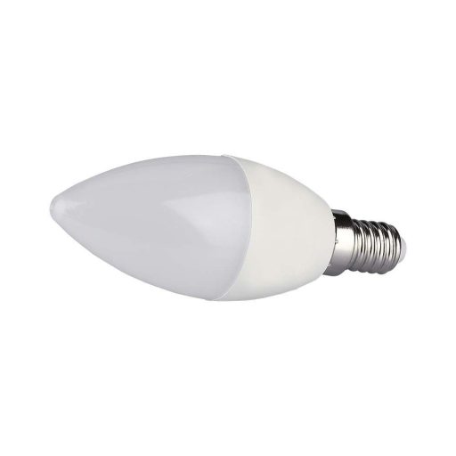 V-TAC Wifis smart LED izzó  E14 C37 4,5W 200° RGB + 3 az 1-ben (CCT) gyertya - 212754