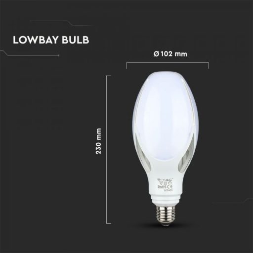 V-TAC LED izzó  E27 36W 265° 6400K Olive (Samsung Chip) - 21285
