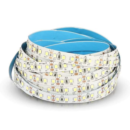 V-TAC LED szalag SMD2835 120LED/M SAMSUNG CHIP 12W/M 12V IP20 4000K - 21324