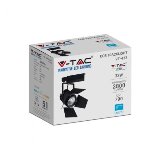 V-TAC LED SÍNES LÁMPA 33W SAMSUNG chip 4000K - 21372