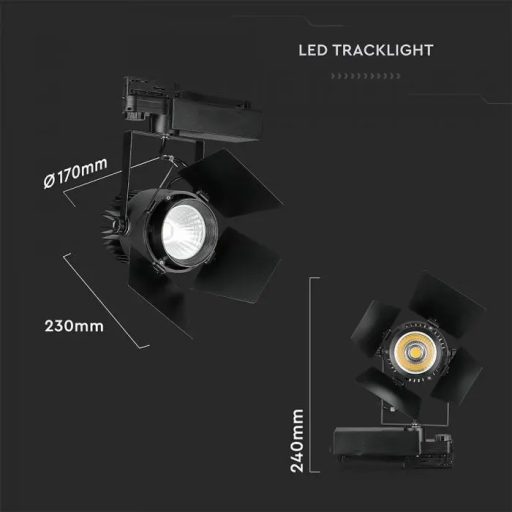 V-TAC LED SÍNES LÁMPA 33W SAMSUNG chip 4000K - 21372
