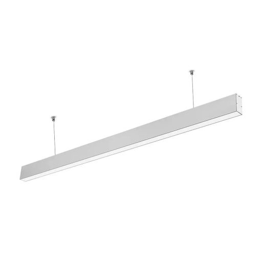 V-TAC Függeszthető lineáris LED lámpatest 40W 120cm Samsung chip 3000K ezüst - 21375