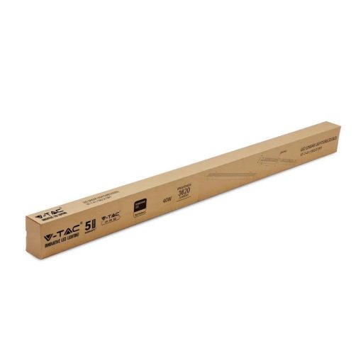 V-TAC Függeszthető lineáris LED lámpatest 40W 120cm Samsung chip 4000K fehér - 21381