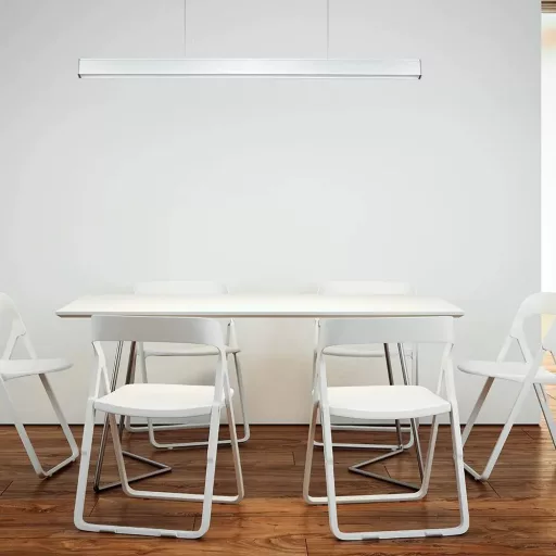 V-TAC Függeszthető lineáris LED dimmelhető lámpatest 40W 120cm Samsung chip 4000K fehér - 21383