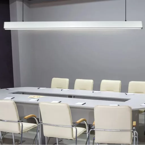 V-TAC Függeszthető lineáris LED dimmelhető lámpatest 40W 120cm Samsung chip 4000K szürke - 21384