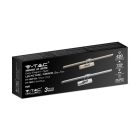 V-TAC LED tükör / fali kép világító lámpa 8W - króm -  4000K - 213900