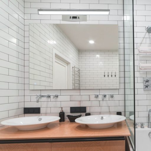 V-TAC LED tükör / fali kép világító lámpa 8W - króm -  3000K - 213984