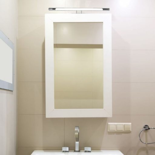 V-TAC LED tükör / fali kép világító lámpa 8W króm 3000K - 213985