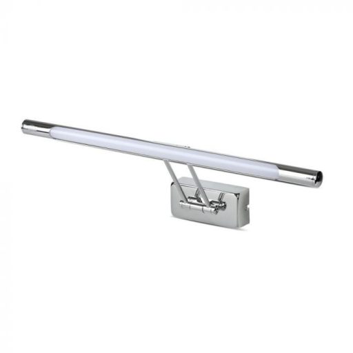 V-TAC LED tükör / fali kép világító lámpa 8W króm 3000K - 213985