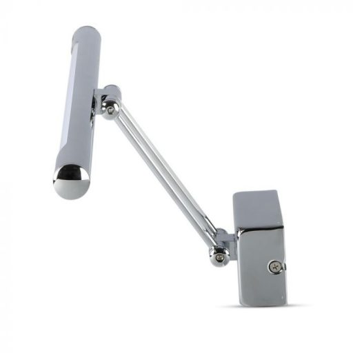 V-TAC LED tükör / fali kép világító lámpa 8W króm 3000K - 213985