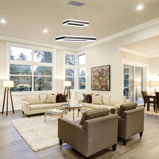 V-TAC 113W Led dimmelhető dizájn függeszték - barna - 3000K - 213988