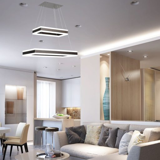 V-TAC 113W Led dimmelhető dizájn függeszték - barna - 3000K - 213988