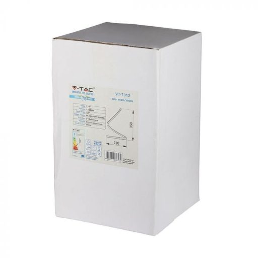 V-TAC LED 20W Design asztali lámpa fekete 3000K - 2140311