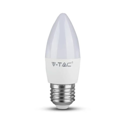V-TAC LED lámpa E27 C37 4.5W 200° 3000K gyertya - 2143421