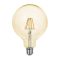 V-TAC Borostyán LED izzó filament COG  E27 G125 6W 2200K - 214473