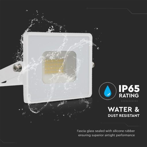 V-TAC 20W LED reflektor E-széria 110° 6500K fehér házas - 215951