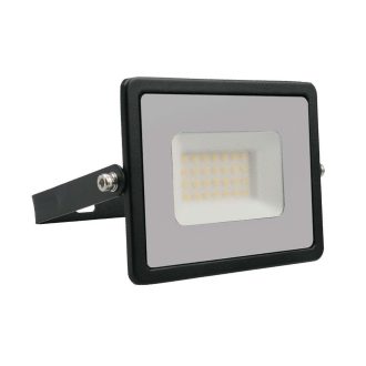   V-TAC 30W LED reflektor E-széria 110° 4000K fekete házas - 215953