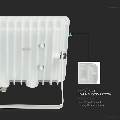V-TAC 100W LED reflektor E-széria 110° 4000K fehér házas - 215968