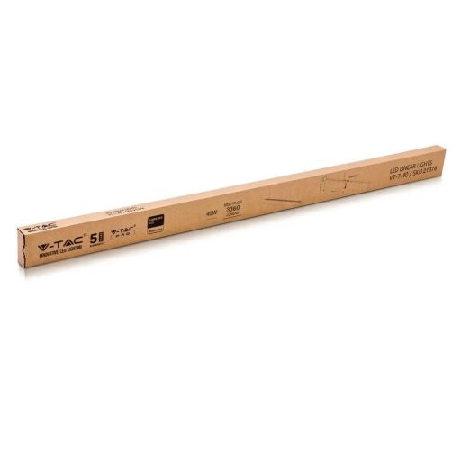V-TAC Függeszthető lineáris LED lámpatest 40W 120cm Samsung chip 6400K fehér - 21602