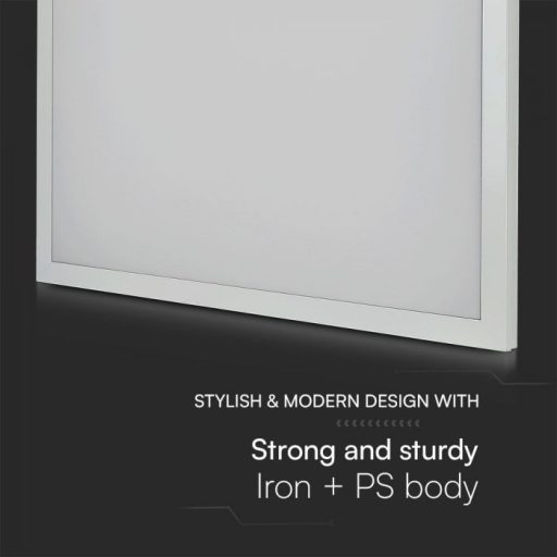 V-TAC Falon kívüli és süllyeszthető LED panel 36W 595 x 595 mm (SAMSUNG CHIP) 6500K - 216381