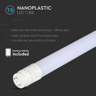 V-TAC 9W LED fénycső T8 G13 60 cm 160° 6400K - 216394