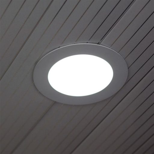 V-TAC Süllyeszthető kör alakú PRÉMIUM MINI LED panel 30W 6400K - 216429