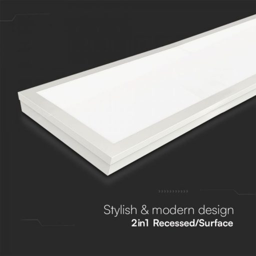 V-TAC Falon kívüli és süllyeszthető LED panel 40W 1200 x 300 mm (SAMSUNG CHIP) 4000K  - 2166251
