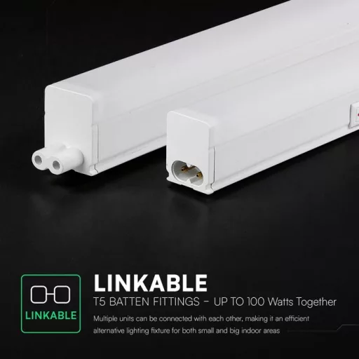 V-TAC LED Bútorvilágító kapcsolóval T5 4W 30cm (Cree chip) 4000K - 216906